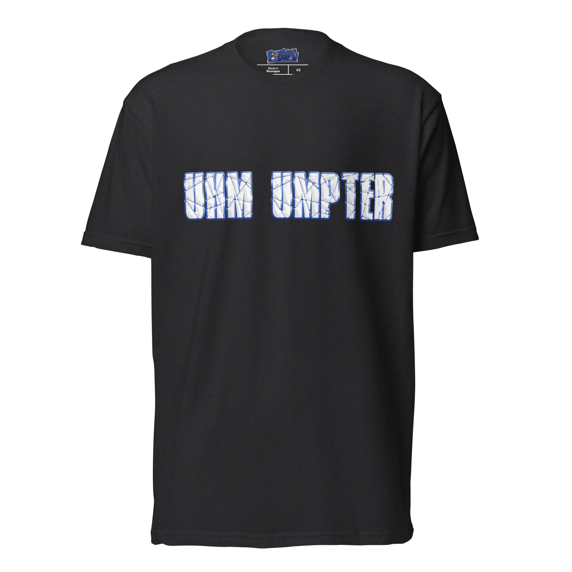 UHM UMPTER T-shirt (white/blue)
