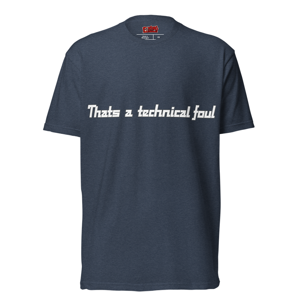 Miniature : That’s a Technical Foul Unisex T-Shirt (white)
