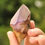 Thumbnail: Small Goboboseb Smokey Amethyst Crystal