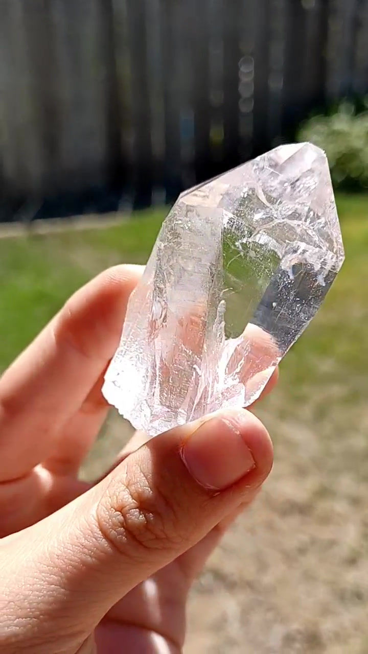 Thumbnail: Small Himalayan Quartz Crystal