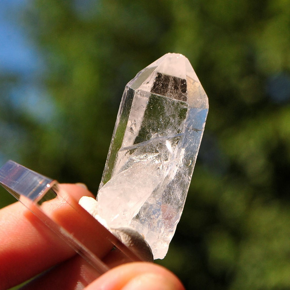 Thumbnail: Tiny Arkansas Quartz Crystal