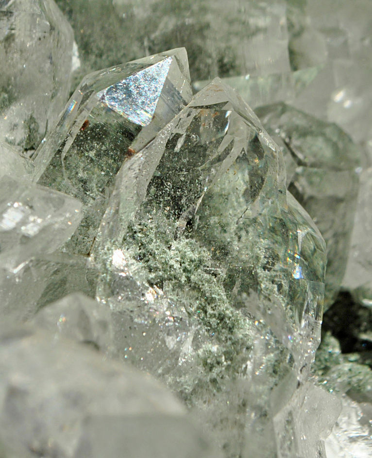 Thumbnail: Druzy Chlorite Himalayan Quartz Cluster