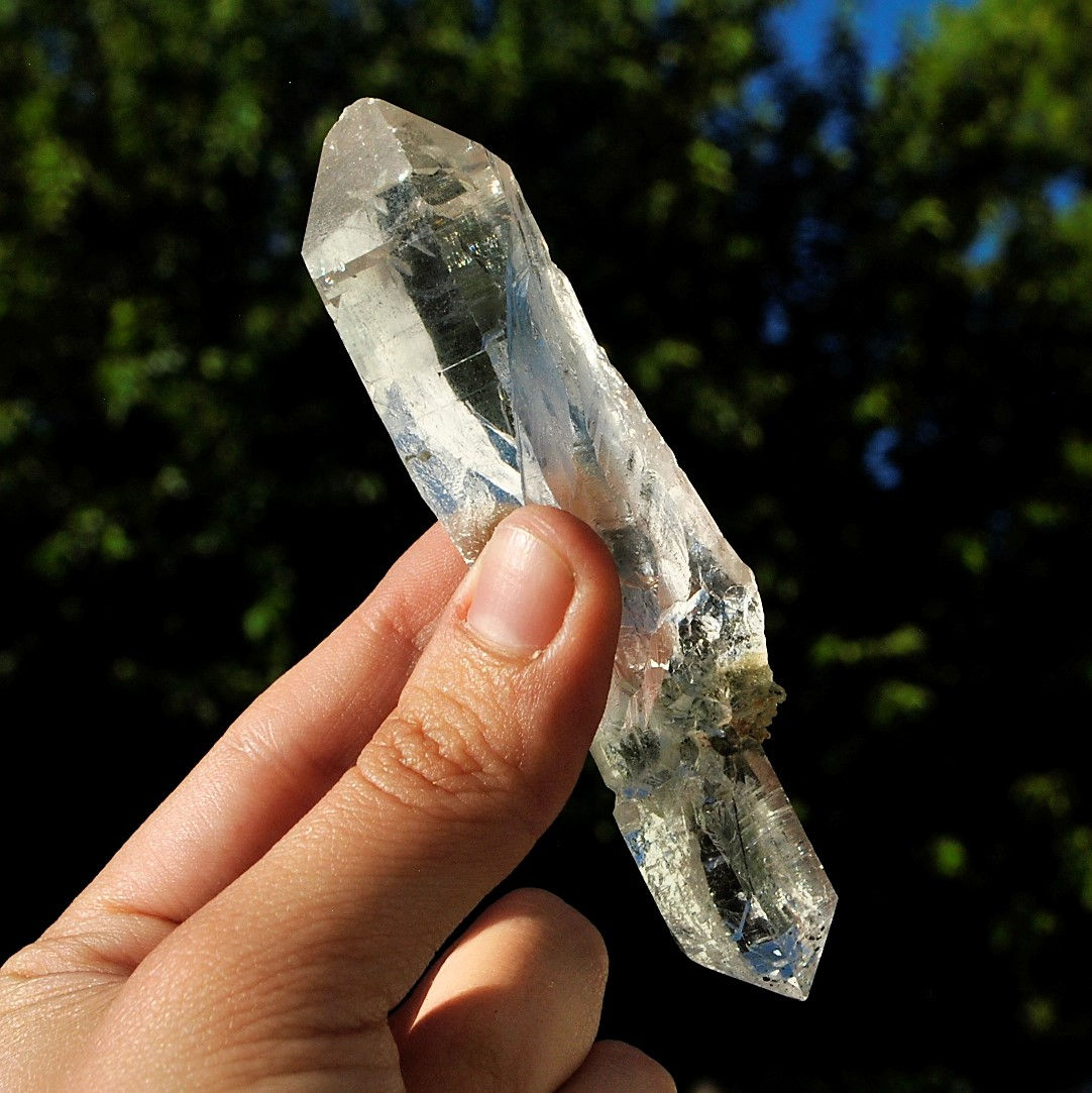 Double Terminated Himalayan Quartz Crystal