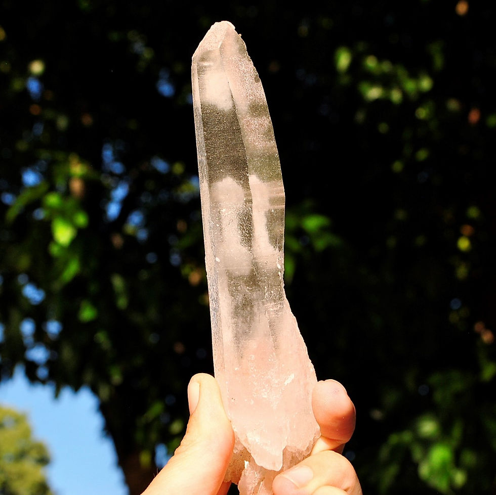 Thumbnail: Medium Lemurian Quartz Crystal