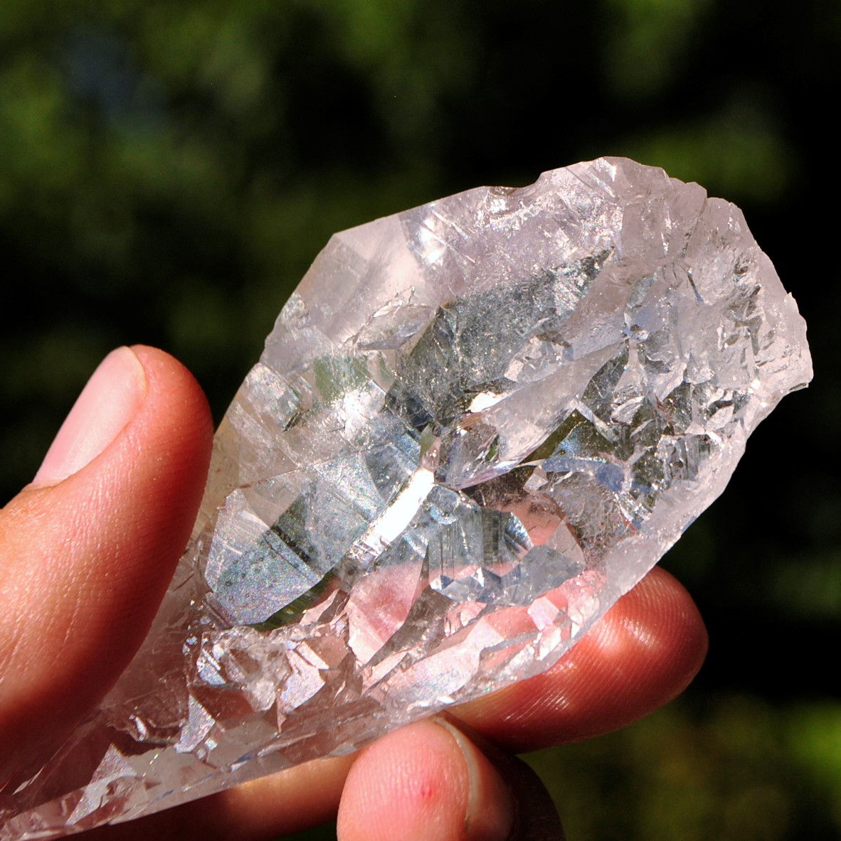 Elestial Arkansas Quartz Crystal Point