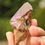 Thumbnail: Small Goboboseb Smokey Amethyst Crystal