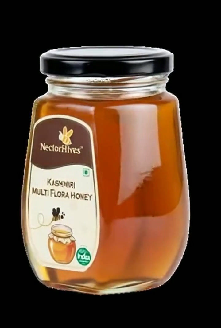 Thumbnail: NectorHives Kashmiri Multiflora Honey – Pure Raw Wildflower Honey
