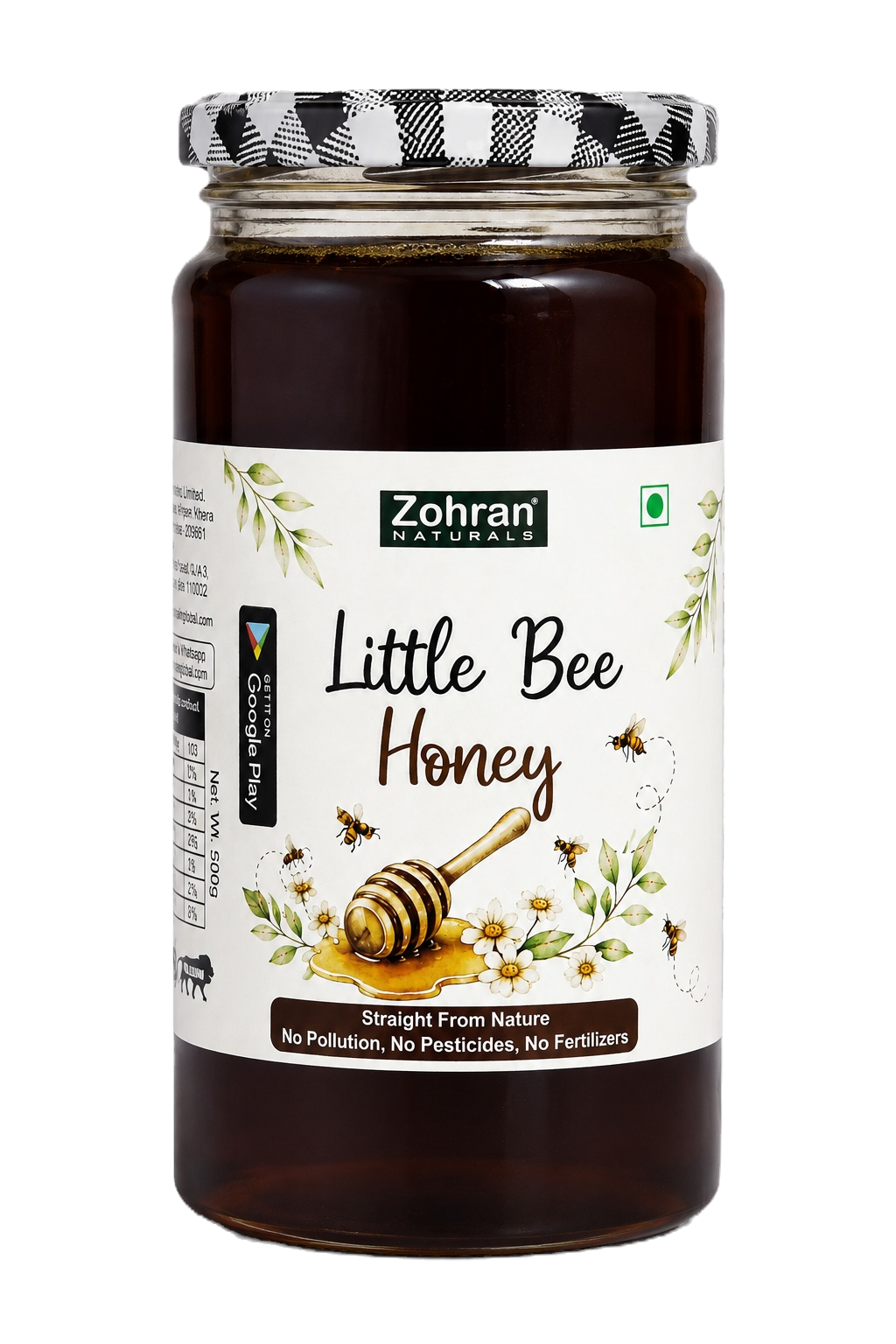 Zohran Little Bee Honey – Pure Raw Honey for Everyday Wellness