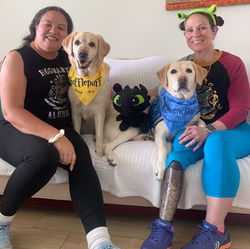 Cristina Saint-Blancard and service dogs_edited