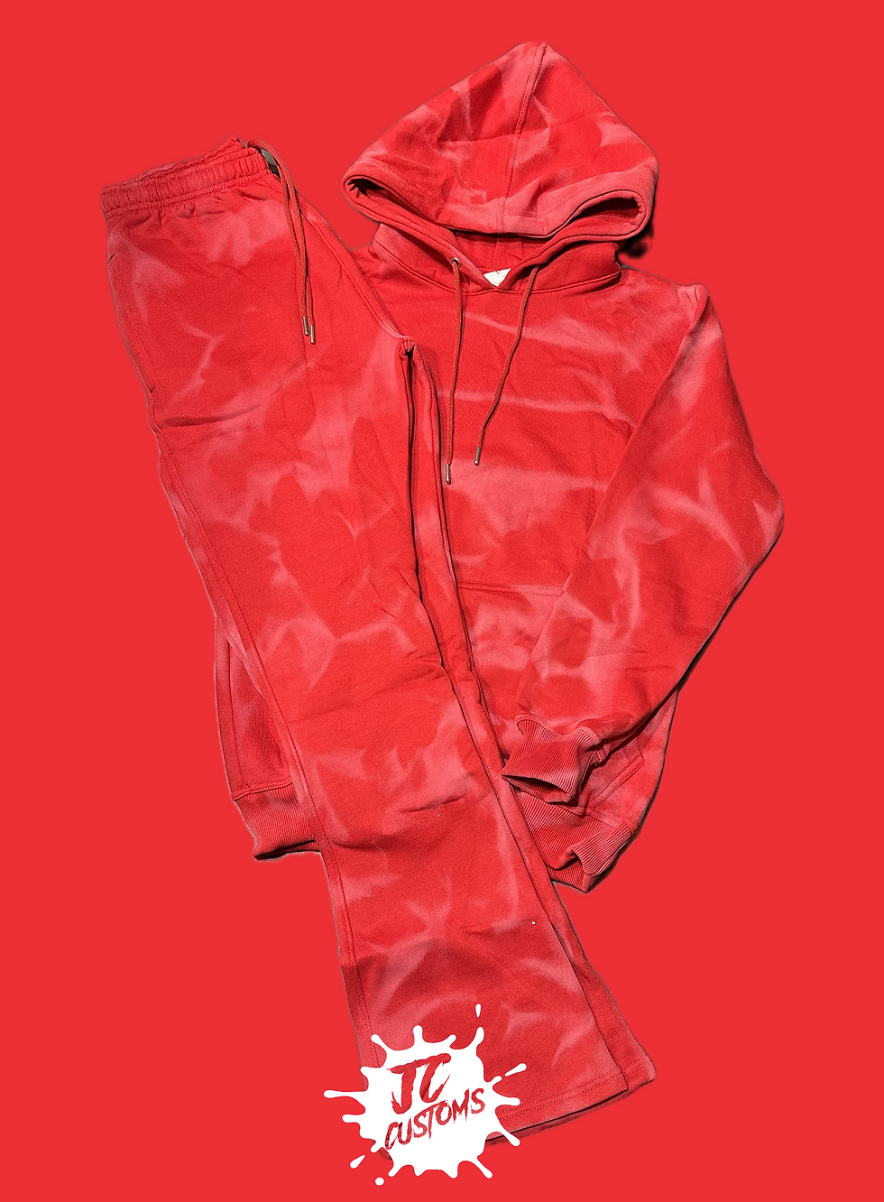 Thumbnail:  Blank Acid Wash Stack Joggers