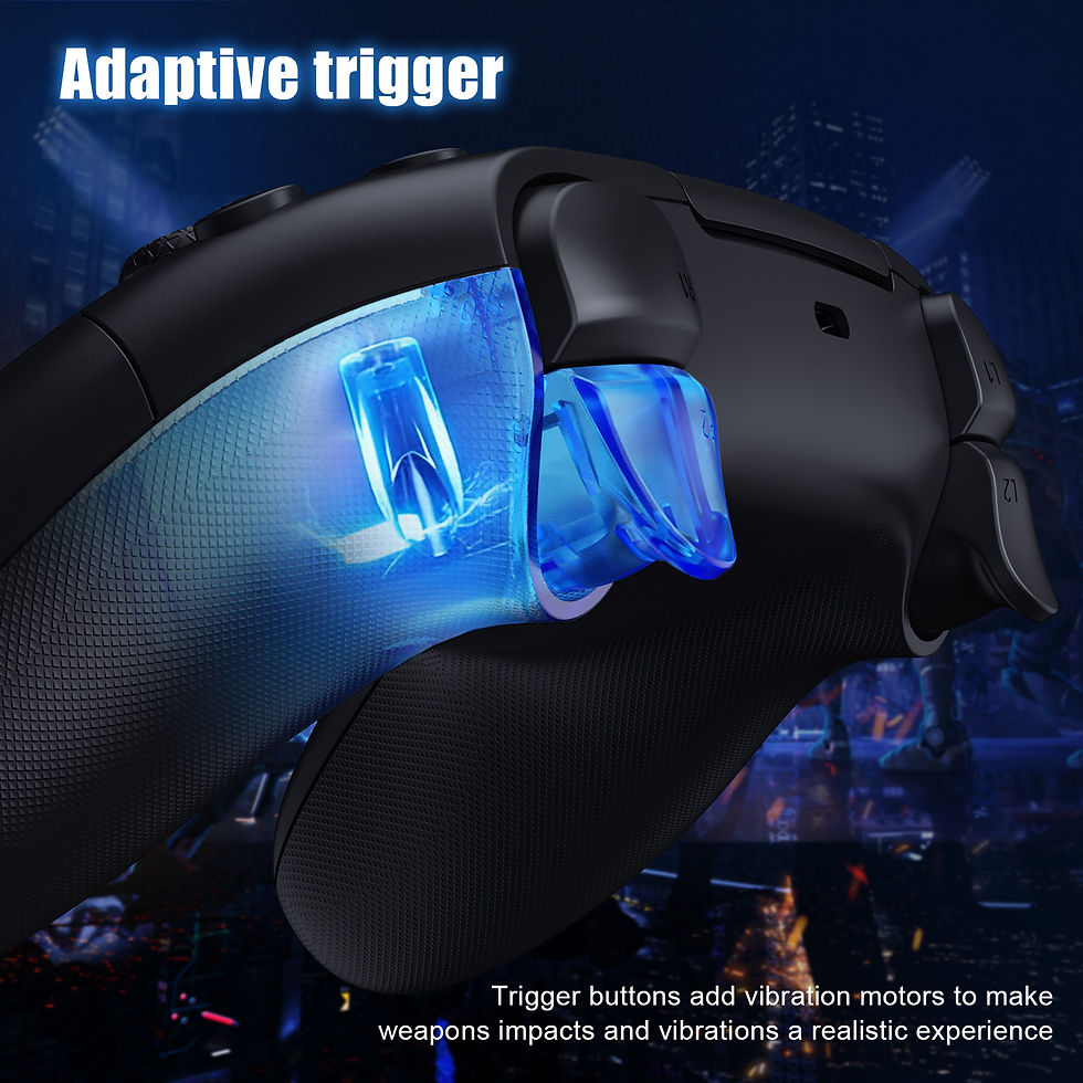 Thumbnail: For Playstion5/PS5/PC/iOS/Steam Gamepad BT Wireless Controller Dual Vibration Ma