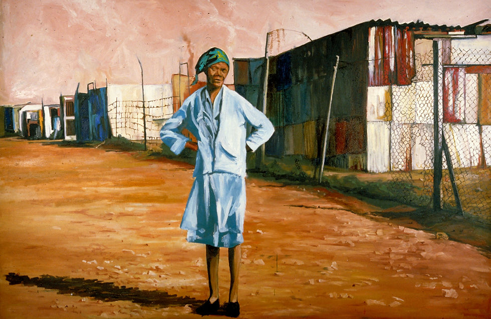 Woman of Red Location