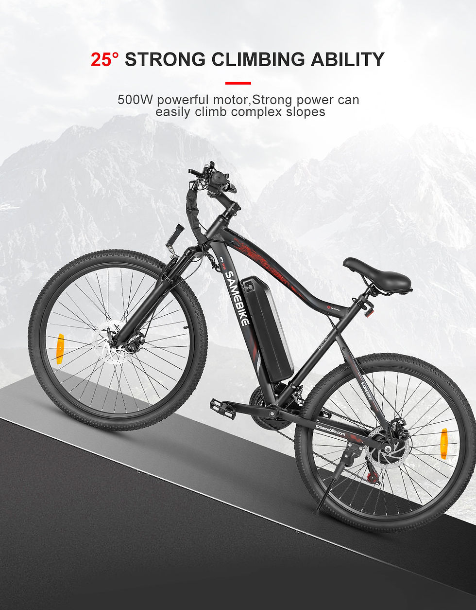 Thumbnail: SAMEBIKE SY26-II Electric Bike