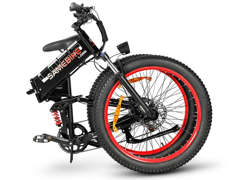 Thumbnail: SAMEBIKE LO26 Plus Electric Mountain E-Bike