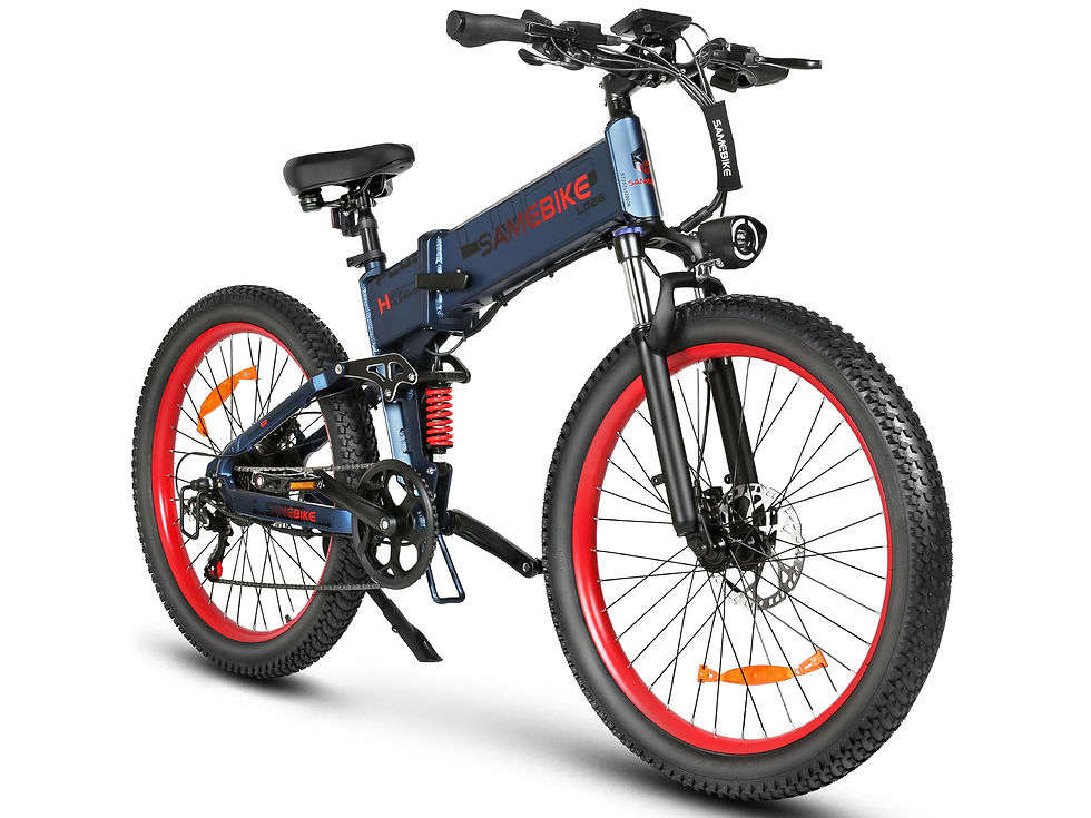 Thumbnail: SAMEBIKE LO26 Plus Electric Mountain E-Bike