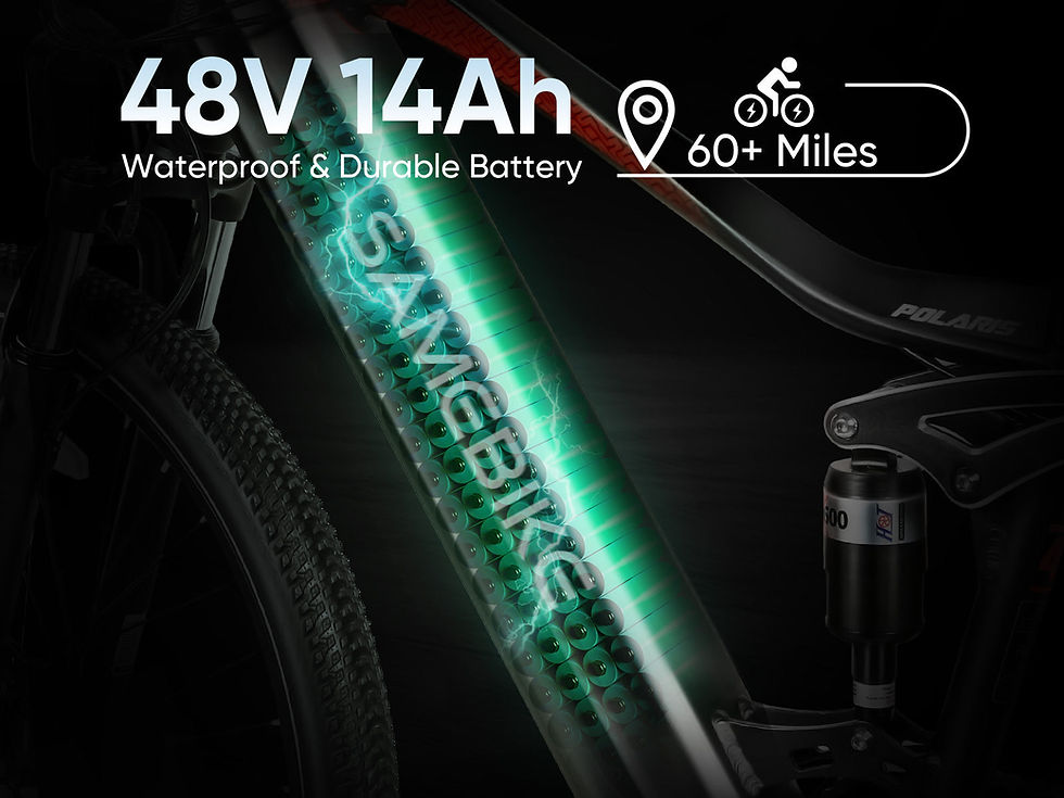 Thumbnail: SAMEBIKE XD26-II Hybrid Electric Bike