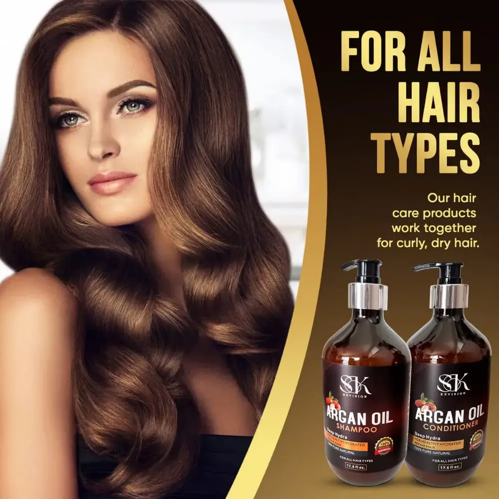 Argan Oil Conditioner For Silky Smooth for All Hair Types