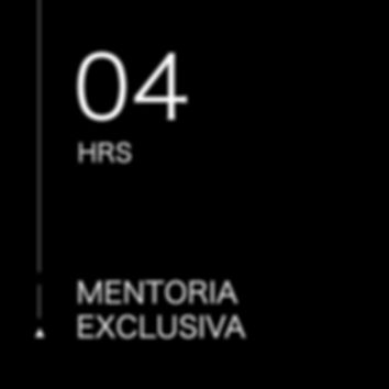 MENTORIA EXCLUSIVA | 4 horas