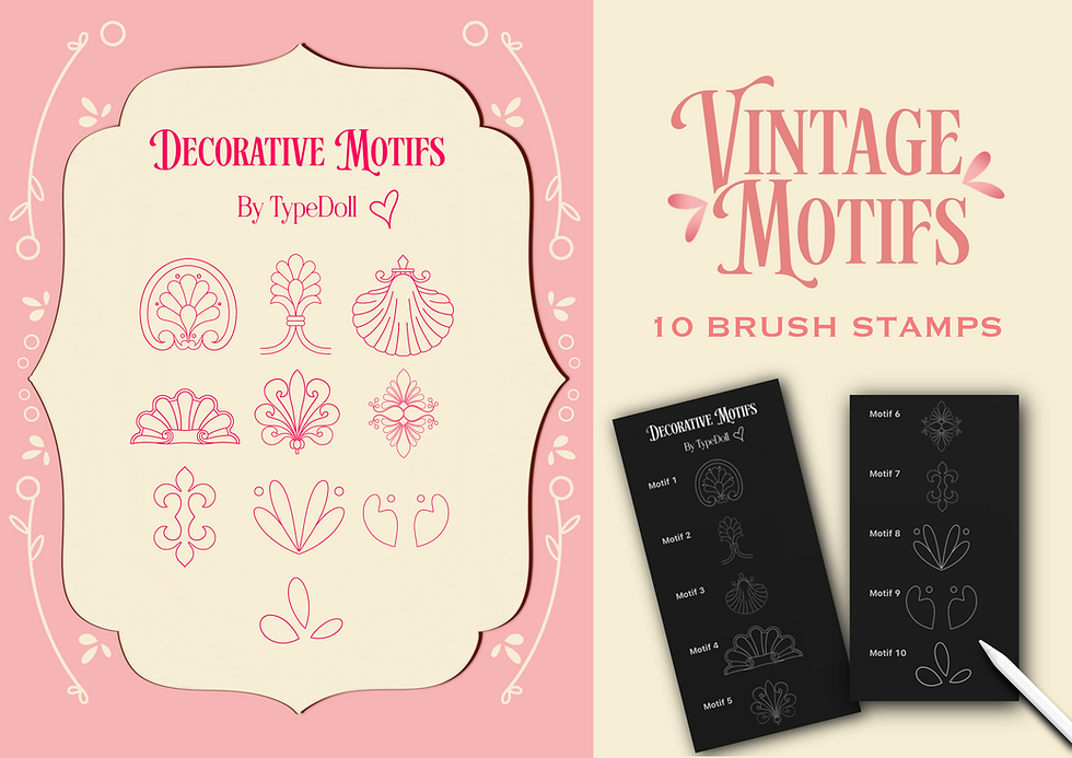 Thumbnail: Etchings & Ephemera — Procreate Brush Toolkit