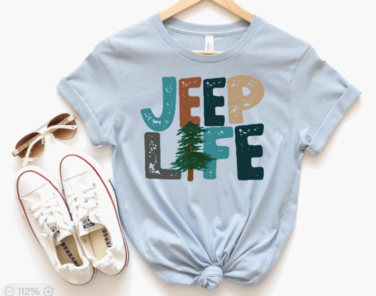 Jeep Life (DTF Transfer)