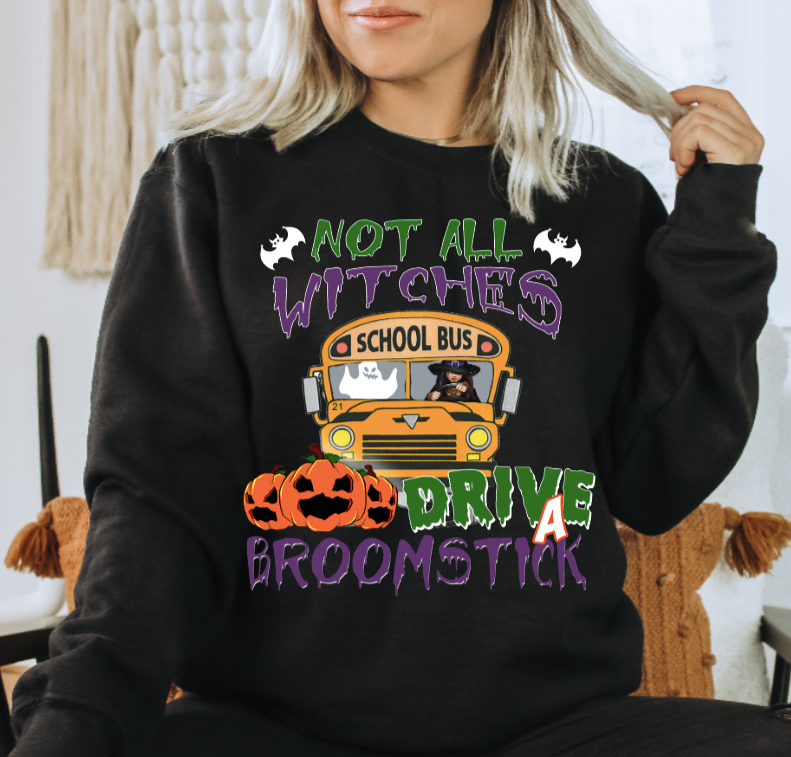 Bus Driver Witch (DTF Transfer)