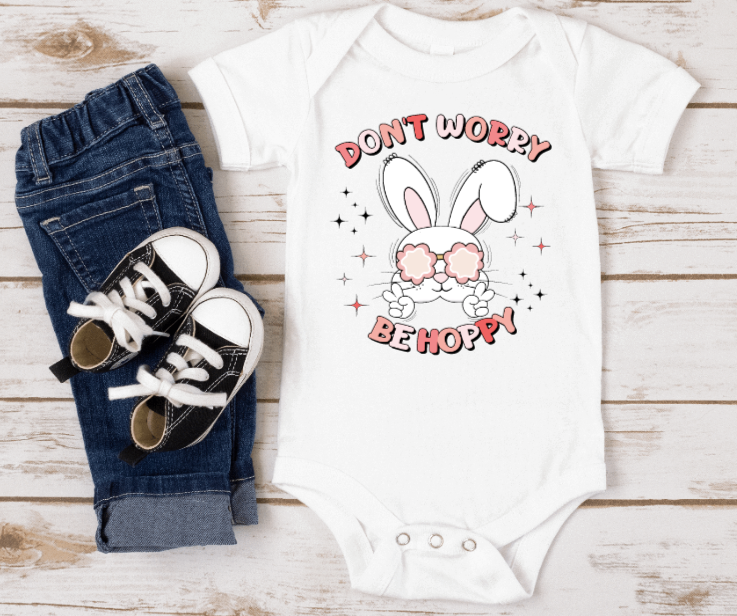 Don't Worry be Hoppy alt (DTF Transfer)