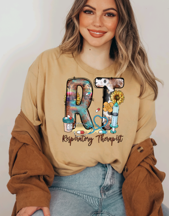 Respiratory Therapist western (DTF Transfer)