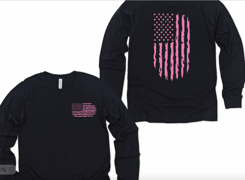 Pink Flag (DTF Transfer)