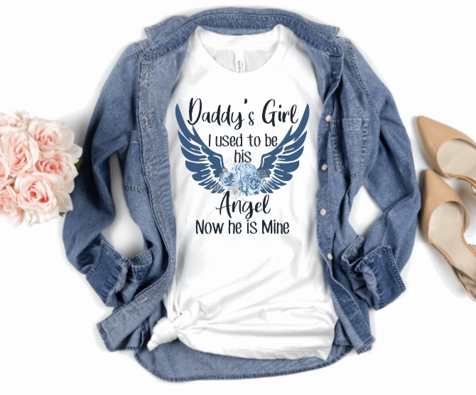 Daddy's Angel (DTF transfer)