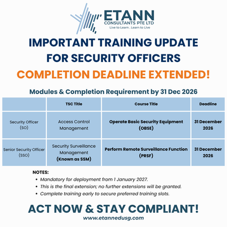 Mandatory Training Deadline Extended: Final Notice for OBSE & PRSF Modules