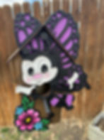 Butterfly Birdhouse Purple