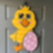 Easter Chicken Door Hanger