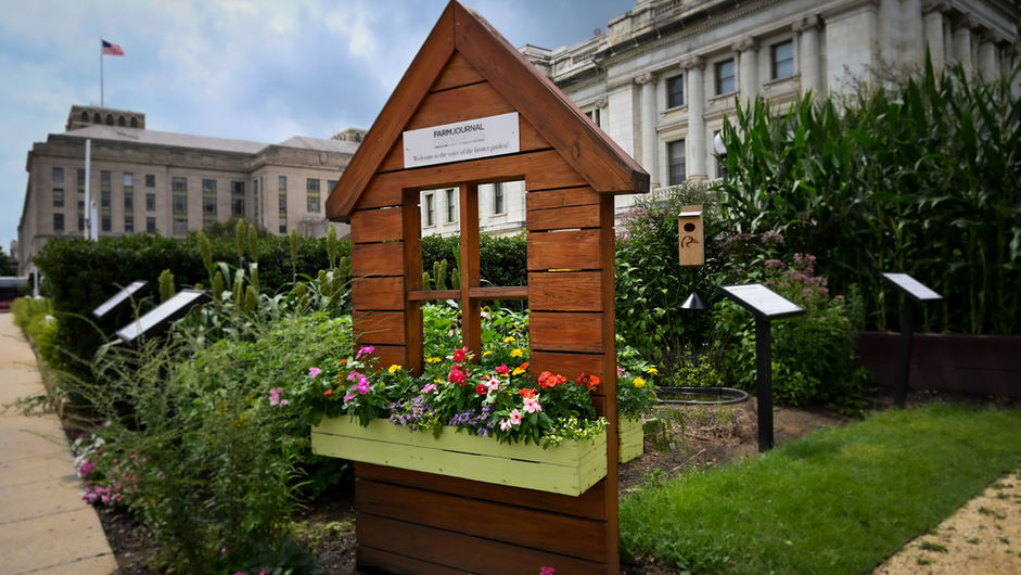 USDA garden on the National Mall
