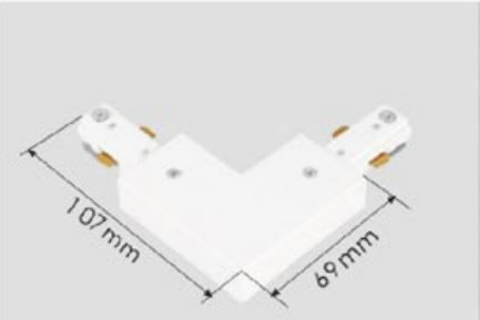Thumbnail: L SHAPE JOINER LEFT OR RIGHT TRACK (3LF)
