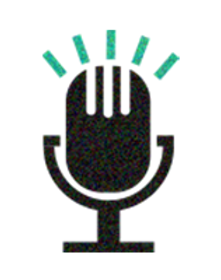 Microphone with soundwaves