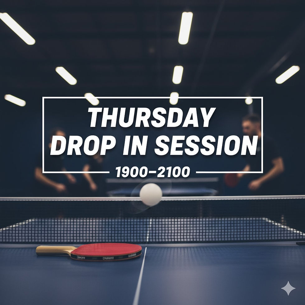 THURSDAY DROP IN SESSION 19.00 @ BRIDGE ACADEMY