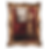 Framed photo of woman in vintage-style clothing