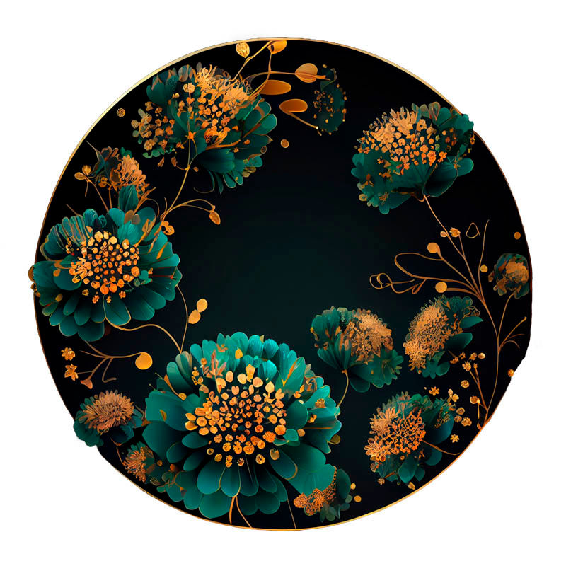 Miniaturbild: Floral Circles Green Paket