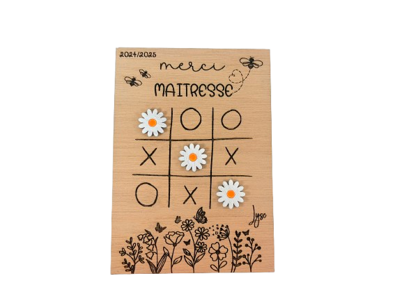 Miniature : cadeau original merci maitresse idée cadeau personnalisable merci maitresse