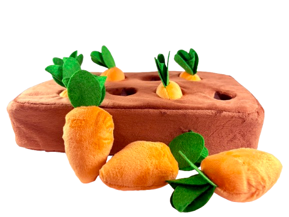 Miniature : Jeu de fouille jardin des carottes pour chien chat nacs