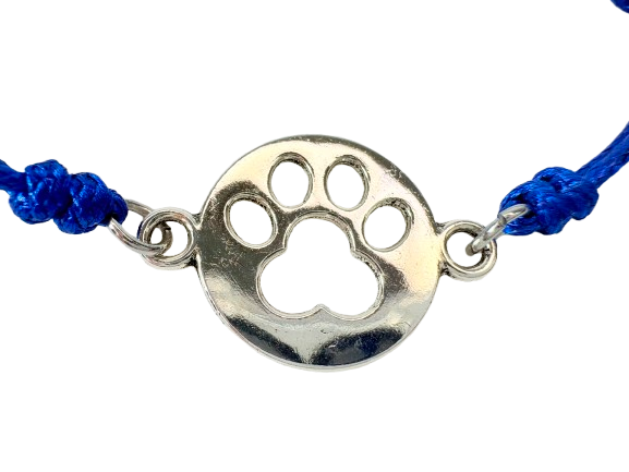 Miniature : Bracelet ajustable patte de chien patte de chat différents coloris