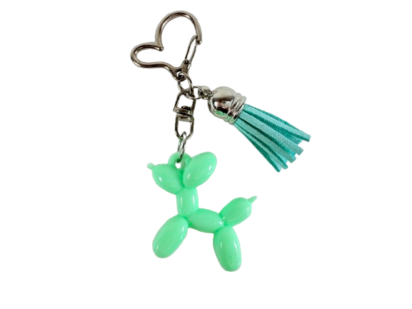 Miniature : Porte clé bijou de sac chien en ballon