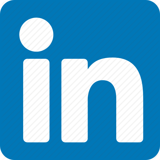 LinkedIn logo with web link to author LinkedIn profile.