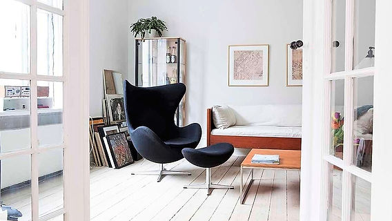 【IKEA】エッグチェア　ラウンジチェア　レザー　1人掛け　椅子　TIRUP IKEA】エッグチェアラウンジチェアレザー1人掛け椅子TIRUP