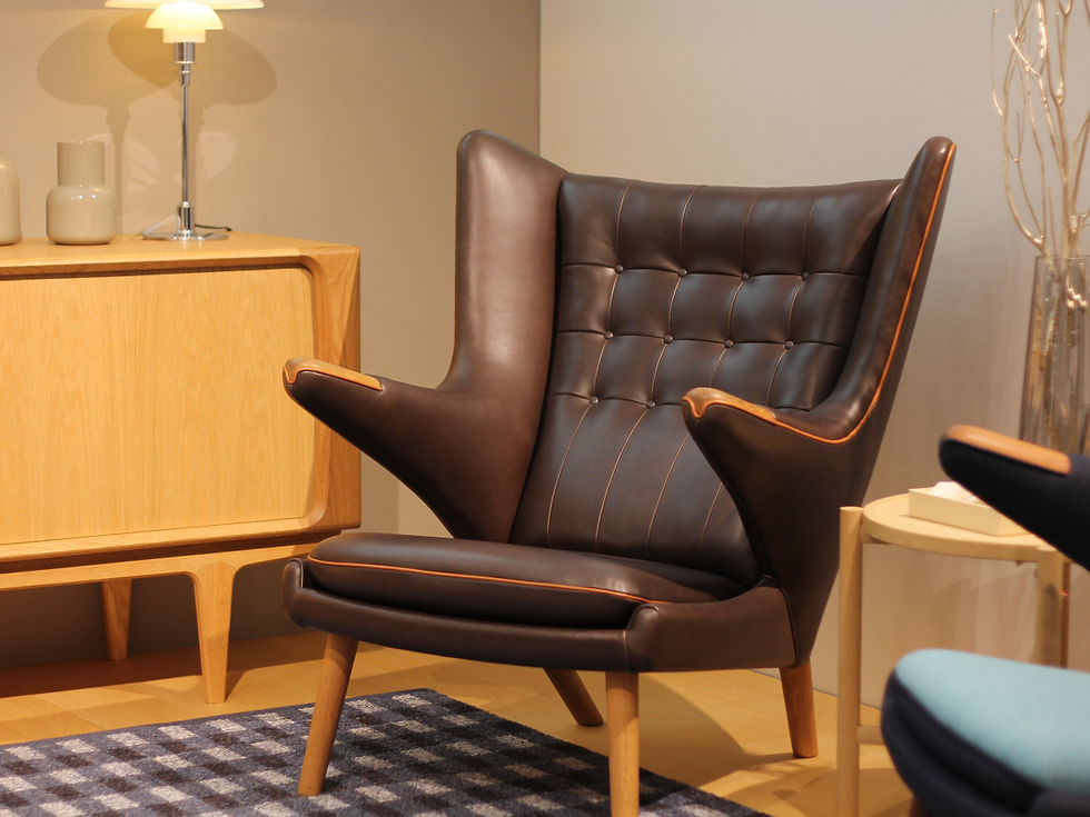 北欧家具の名作PP19 パパベアチェア