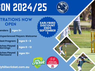 Season 2024/25 Registrations