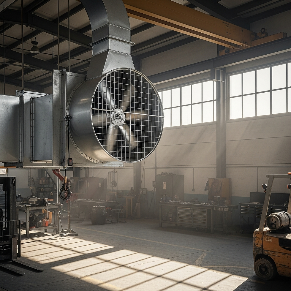 Quạt hút công nghiệp nhà xưởng: Vì sao động cơ bị quá nhiệt và cách phòng ngừa