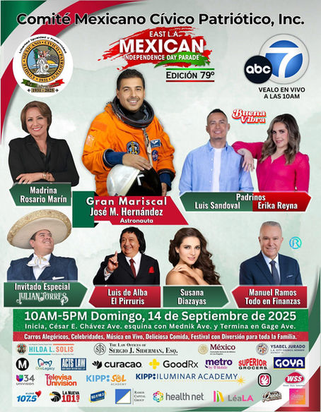 79th Annual Mexican Independence Day Parade and Festival in East Los Angeles