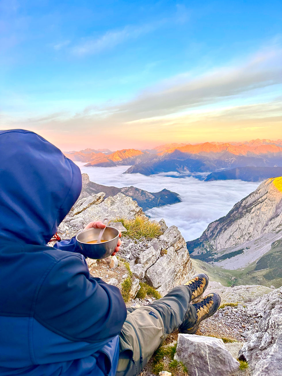 Bivouac au sommet