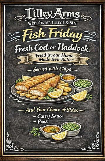 The Lilley Arms - Fish Friday .JPG